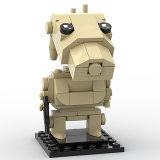 Roger, Custom BrickHeadz Building Kit Imperial Brickz   