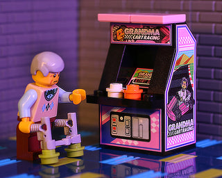 Grandma Cart Racing Arcade Game Building Kit B3 Customs