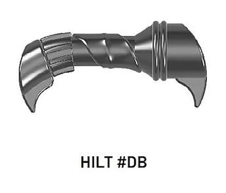 HILT #DB Custom for Lego Minifigures Star Wars Darth Bane Custom, Accessory BigKidBrix