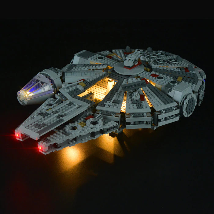 Light kit for online lego millennium falcon