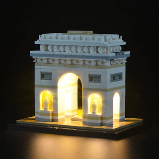 Light Up Kit for Arc De Triomphe, 21036 Light up kit Lightailing