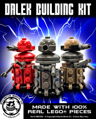 Dalek Building Kit #ABC004 ABC Building Kit Atlanta Brick Co   