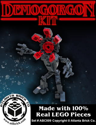 Demogorgon Building Kit #ABC009 ABC Building Kit Atlanta Brick Co   