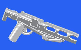 Custom Star Wars E11D Blaster For LEGO Minifigures. Custom, Accessory BigKidBrix Grey