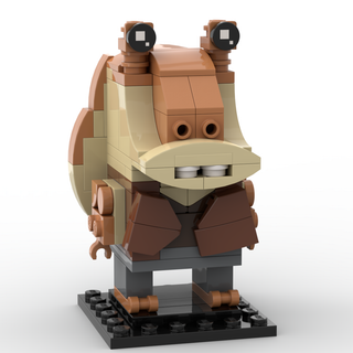 Bumbling Alien, Custom BrickHeadz Building Kit Imperial Brickz