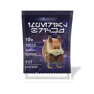 Bumbling Alien, Custom BrickHeadz Building Kit Imperial Brickz
