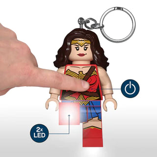 LEGO® WONDER WOMEN 3in SCALE MINIFIGURE LED KEYCHAIN LIGHT Keychain LEGO®