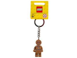Gingerbread Man Key Chain, 851394 Keychain LEGO®