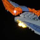 Light Kit For Thanos: Ultimate Battle, 76107 Light up kit Lightailing