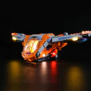Light Kit For Thanos: Ultimate Battle, 76107 Light up kit Lightailing