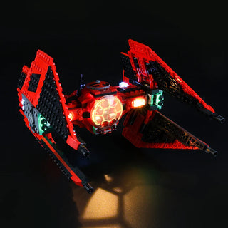 Light Kit For Major Vonreg’s TIE Fighter, 75240 Light up kit Lightailing