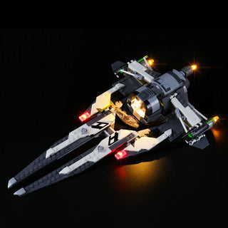 Light Kit For Black Ace TIE Interceptor, 75242 Light up kit Lightailing
