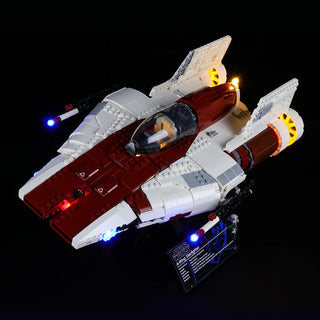Light kit For A-Wing Star Fighter, 75275 Light up kit Lightailing