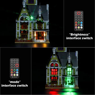 Light Kit For Haunted House (Remote Control), 10273 Light up kit Lightailing