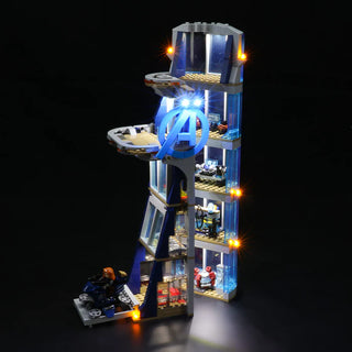 Light Kit For Avengers Tower Battle, 76166 Light up kit Lightailing