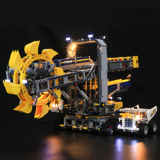 Light Kit For Bucket Wheel Excavator, 42055 Light up kit Lightailing