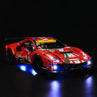Light Kit For Ferrari 488 GTE, 42125 Light up kit Lightailing