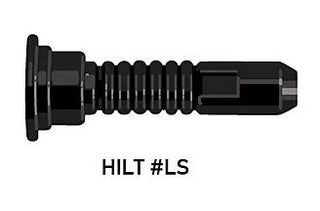 HILT #LS Custom Star Wars Lightsaber Model For LEGO Minifigures. Custom, Accessory BigKidBrix Black