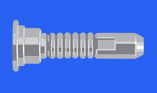 HILT #LS Custom Star Wars Lightsaber Model For LEGO Minifigures. Custom, Accessory BigKidBrix Grey