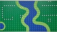 16x32 LEGO® Baseplate with River and Set 6071 Dots Pattern, 3857pb02 Part LEGO®