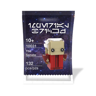 Evil Chancellor, Custom BrickHeadz Building Kit Imperial Brickz