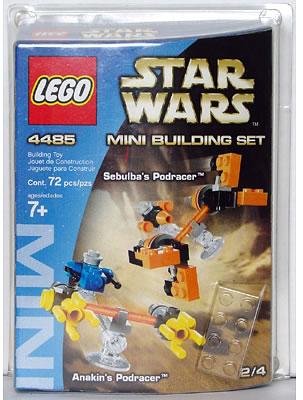 Sebulba's Podracer & Anakin's Podracer - Mini, 4485 Building Kit LEGO®   
