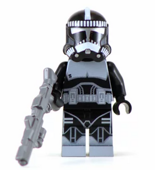 Shock Trooper Black Star Wars Custom Printed LEGO Minifigure Custom minifigure BigKidBrix