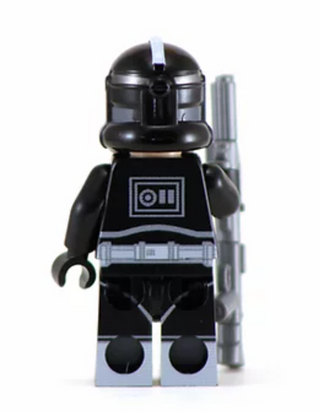 Shock Trooper Black Star Wars Custom Printed LEGO Minifigure Custom minifigure BigKidBrix