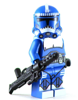 Shock Trooper Blue Star Wars Custom Printed LEGO Minifigure Custom minifigure BigKidBrix