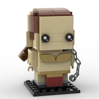 Captured Princess, Custom BrickHeadz Building Kit Imperial Brickz