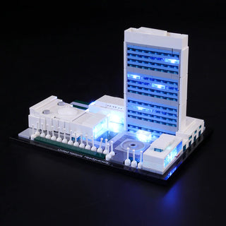 Light Up Kit for United Nations Headquarters, 21018 Light up kit Lightailing
