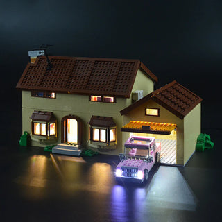 Light Kit For Simpsons House, 71006 Light up kit Lightailing