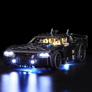 Light kit for THE BATMAN - BATMOBILE, 42127 Light up kit Lightailing