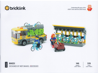 Bikes!, BL19012 Building Kit LEGO®