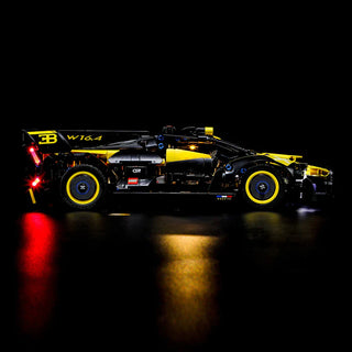 Lightailing Light Kit For Bugatti Bolide, 42151 Light up kit Lightailing
