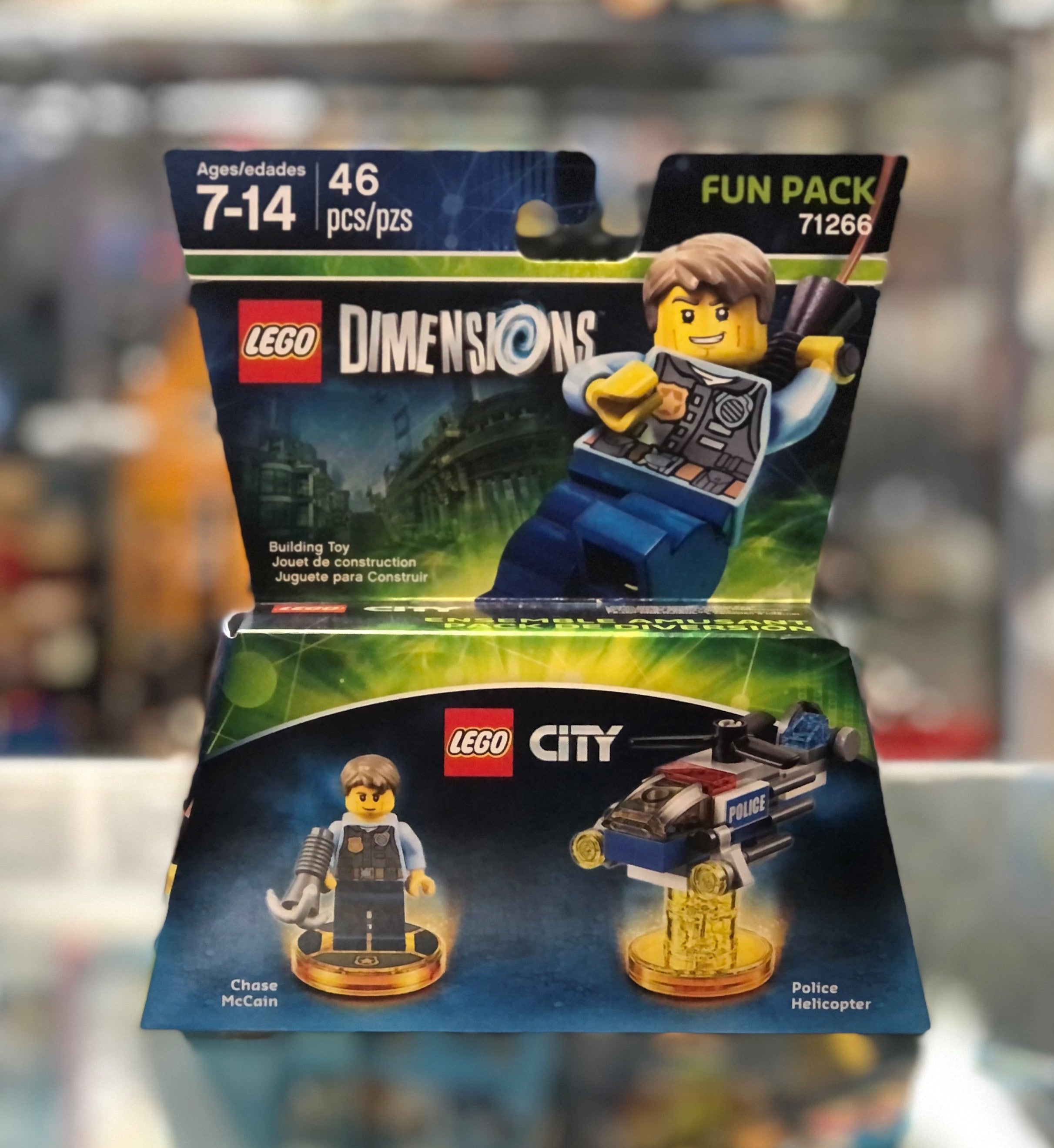 har Arbejdskraft Overdreven Fun Pack - City (Chase McCain and Police Helicopter), 71266 – Atlanta Brick  Co
