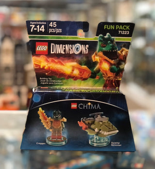 Fun Pack - Legends of Chima (Cragger and Swamp Skimmer), 71223 Building Kit LEGO®