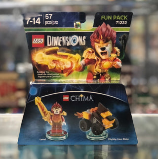 Fun Pack - Legends of Chima (Laval and Mighty Lion Rider), 71222 Building Kit LEGO®   