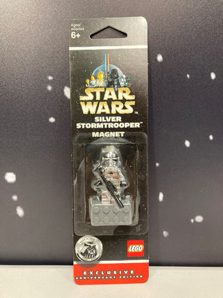 Silver Stormtrooper Magnet Exclusive Anniversary Edition, 852737 Building Kit LEGO®