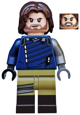 Bucky Barnes / White Wolf, col337 Minifigure LEGO® Like New