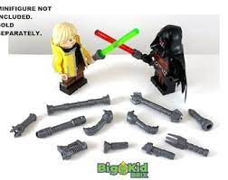 Hero Vs. Villain Metallic Hilt Pack Custom, Accessory BigKidBrix