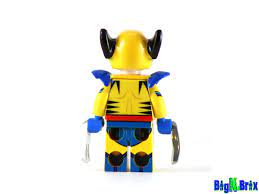 Wolverine Blue Marvel Custom Printed Minifigure Custom minifigure BigKidBrix
