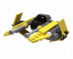 Jedi Starfighter - Mini polybag, 6966-1 Building Kit LEGO®