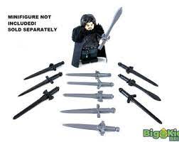 Medieval Sword Dual Color Pack Custom, Accessory BigKidBrix