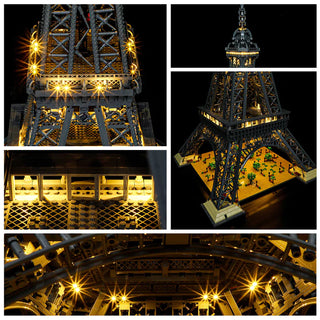 Light Kit For Eiffel Tower, 10307 Light up kit Lightailing