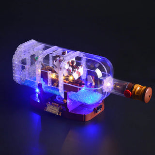 Light Up Kit for Ship in a Bottle, 21313 Light up kit Lightailing