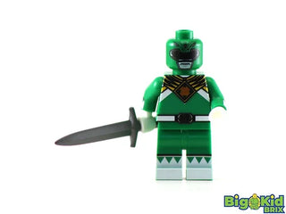 GREEN RANGER Custom Printed Lego Minifigure! Custom minifigure BigKidBrix
