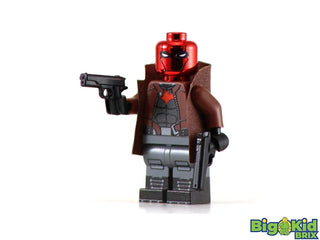 CRIMSON HOOD CHROME DC Custom Printed Lego Minifigure! Custom minifigure BigKidBrix