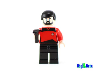 COMMANDO RIKER Custom Printed Star Trek LEGO® Minifigure Custom minifigure BigKidBrix