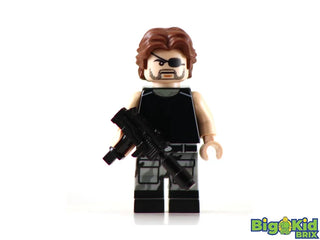 Snake Plissken Custom Printed Custom minifigure BigKidBrix